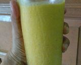 Foto langkah ke 2 dari resep Menu Diet 3 (Smoothie mangga) utk sarapan.