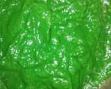 A picture of step 3 of Palak Paneer.
