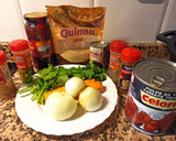 Foto del paso 1 de la receta: Chili vegano (con quinoa)