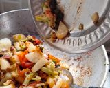 A picture of step 3 of Cauliflower with Potato sabji Gobhi ki sabji.