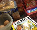 Foto langkah ke 1 dari resep Roti john (omelette).