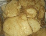 A picture of step 2 of Yam in egg.