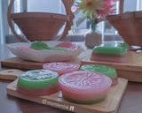 Foto langkah ke 11 dari resep (Rainbow) Vietnamese Layer Cake.