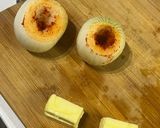 Joghurtos csirke zöldborsós krumplipürével és párolt répával recept fázis 3 fotója
