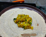 A picture of step 7 of Rava dosa.