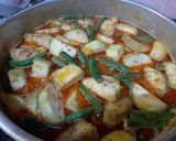 Foto langkah ke 5 dari resep Sayur Lodeh (Kacang Panjang, Terong, Labu Siam, dan Tahu).