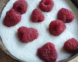 Une image de l'étape 5 de Crème dessert coco framboise.