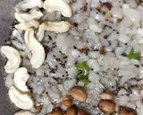 A picture of step 3 of Upma.