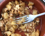 Foto del paso 3 de la receta: Panqueque de avena con manzana y nuez