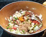 A picture of step 6 of Vegetable Broken Wheat (Dalia) Khichdi.