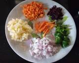 Spinach vermicelli biryani recipe step 2 photo