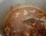 A picture of step 3 of Daighi biryani.