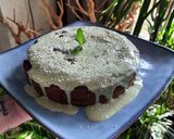 Foto del paso 1 de la receta: Bizcocho vegano de boniato y chocolate con crema de menta