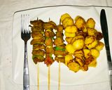 A picture of step 5 of Beef kebab I.