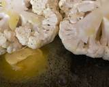 Curry Dusted Cauliflower ‘Steak’ Topped With Chive and Garlic Mushrooms recipe step 3 photo