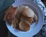 Foto del paso 3 de la receta: Los mejores mini pancakes de coco 🥥