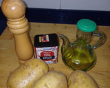 Foto del paso 1 de la receta: Patatas al caliu al horno