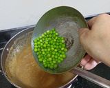A picture of step 7 of Aloo Matar In Thick Brown Gravy.