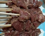 Foto langkah ke 3 dari resep Sate Maranggi Daging Sapi.