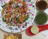 A picture of step 4 of Chana dal chat.