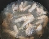 Gambar langkah 1 resipi Kerabu kaki ayam.