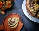 Foto langkah ke 7 dari resep Classic marble buttercake.