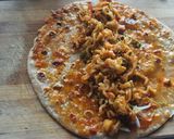 A picture of step 9 of Mix vegetables Maggi noodles Frankie roll.