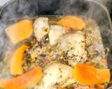 Foto del paso 2 de la receta: Pollo al horno en olla con champiñones 😃