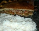 Foto del paso 3 de la receta: Tarta salada con relleno de salsa de chorizo