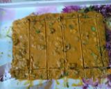 A picture of step 7 of Orange Nutty Choco Bar.