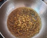 A picture of step 2 of Papad methi nu shake.