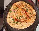 A picture of step 2 of Adai dosa.