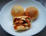 Une image de l'étape 8 de Pains farcis poulet poivrons.