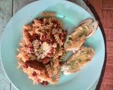Foto del paso 7 de la receta: Pasta, chorizo y chuleta ahumada
