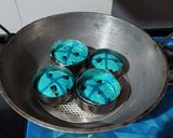 A picture of step 9 of Blueberry Hot Cross Buns.