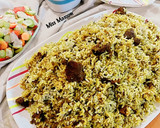 عکس مرحله 12 از دستور سبزی پلو با گوشت