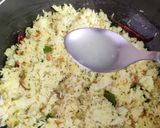 A picture of step 5 of Chitranna rice.
