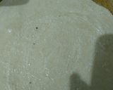 A picture of step 3 of Palak Parantha.