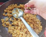 A picture of step 3 of Coconut ladoos.