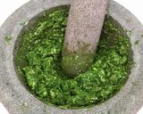 Foto langkah ke 2 dari resep Sayur daun ubi tumbuk.