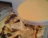 Foto langkah ke 5 dari resep Pudding Roti Tawar Pisang Meisis.