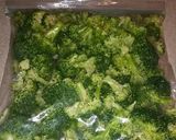 A picture of step 2 of Oven Roasted Broccoli.
