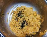 A picture of step 2 of Fibre Rich Coconut Fritters or Narkoler Bora.