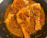 A picture of step 9 of Baked Red fish in South Indian spices.