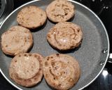 A picture of step 4 of Chocolate Blackcurrant Flat bread.