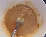 A picture of step 3 of Creamy Plantain & chocolate pudding.