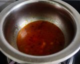 A picture of step 8 of Kathiyawadi thali with real desi tadka.