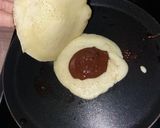 Nutellával töltött palacsinta recept fázis 3 fotója