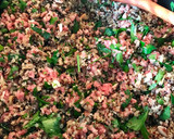 Foto del paso 7 de la receta: Pimientos rellenos de carne y quinoa con salsa de tomate a la crema