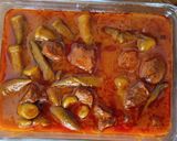 عکس مرحله 1 از دستور خورشت بامیه